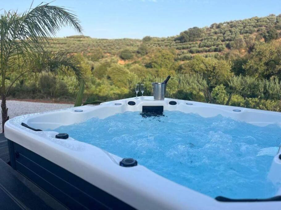 Ek Ornelakis, Luxury Country House With Jacuzzi Khania Eksteriør bilde